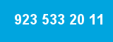 923 533 20 11